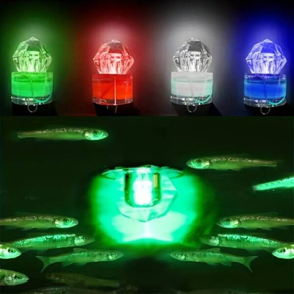 Deep Drop LED Fishing Lights Flashing Diamond Light