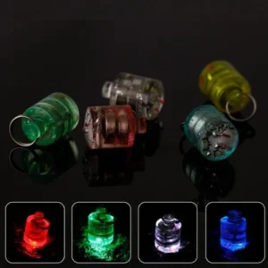 Underwater LED Fishing Lure Light Deep Drop Fish Attract Colorful Lamp 5 Colors Fishing Bait Light