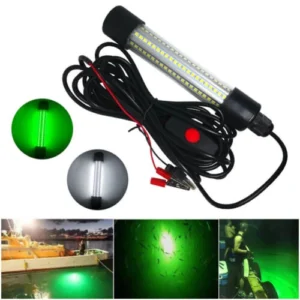 8W 17cm Underwater Green LED Fishing Lamp