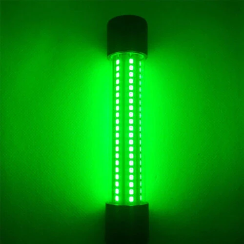8W 17cm Underwater Green LED Fishing Lamp