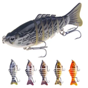 Luya bait multi-seven-section fish lure 16g/10cm mino bait hard bait sea fishing simulation fake bait