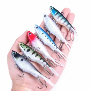 Lure slit tail bag lead fish 9.5cm20g fake bait Japanese lure soft bait vib bionic bait