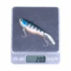 Lure slit tail bag lead fish 9.5cm20g fake bait Japanese lure soft bait vib bionic bait