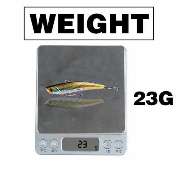 9.5cm 23g 6 colors 3D bionic fish bait