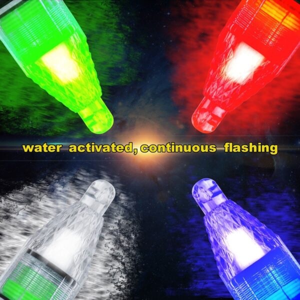 12cm 17cm Greem LED Flash Fishing Light  Deep Drop LED Lamp