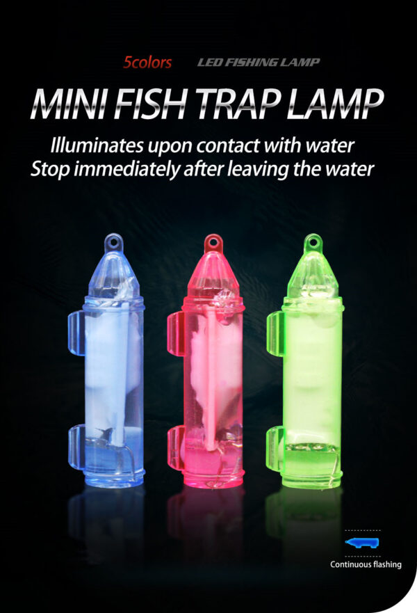 Fish Attracting Mini LED Deep Drop Underwater Fishing  Lights