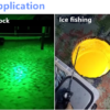 IP68 700W LED Squid Lamp Underwater Green Fishing Light