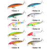 10 Color Minnow Bait