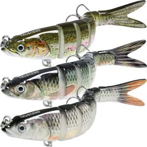  Slow Sinking Bass Fishing Lure